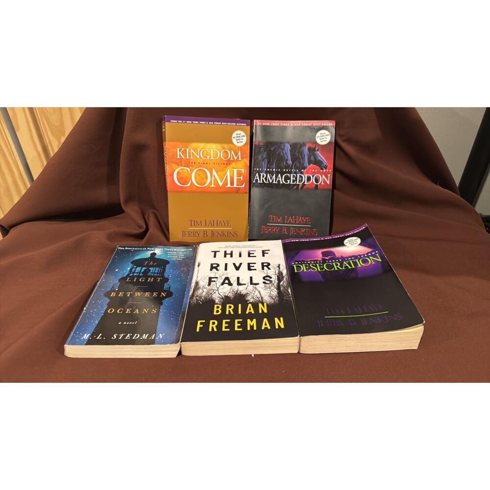 Bundle Of Books Kingdom Come , Armageddon, Light Between Oceans